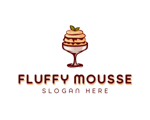 Mousse - Parfait Mousse Dessert logo design