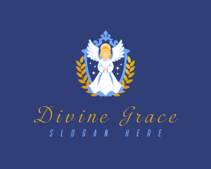 Religious - Religious Angel Shield logo design