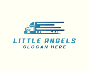 Diesel - Logistics Truck Delivery logo design