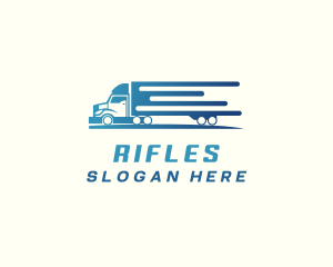 Delivery - Logistics Truck Delivery logo design