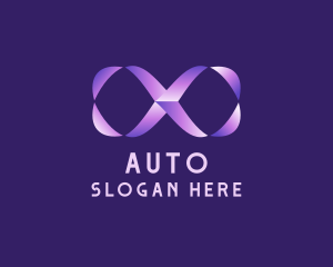 Purple Gradient Ampersand Logo