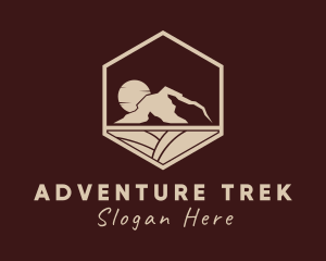 Trek - Travel Mountain Trek logo design