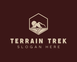 Travel Mountain Trek logo design