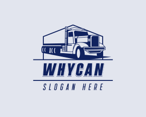 Cargo Trucking Transportation Logo