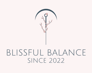 Selfcare - Organic Sakura Acupuncture Therapy logo design