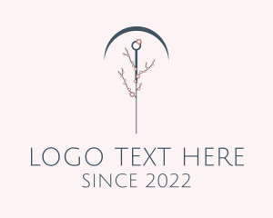 Yogi - Organic Sakura Acupuncture Therapy logo design