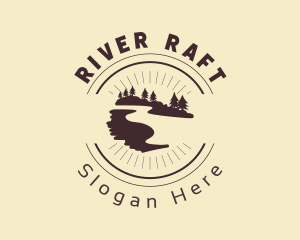 Nature River Valley logo design