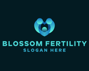 Fertility Family Parenting logo design