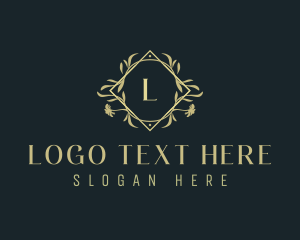 Insignia - Elegant Ornamental Floral logo design