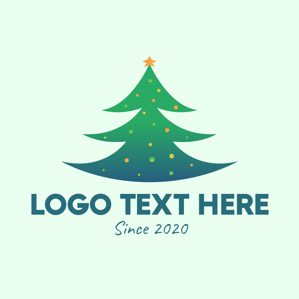 Holiday Christmas Tree Logo | BrandCrowd Logo Maker