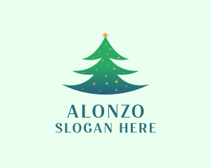 Holiday Christmas Tree logo design