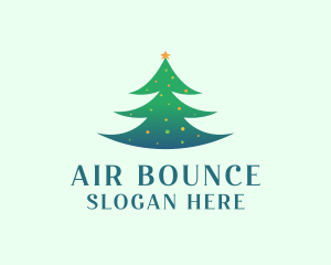 Holiday Christmas Tree logo design