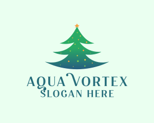 Holiday Christmas Tree logo design