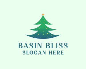 Holiday Christmas Tree logo design