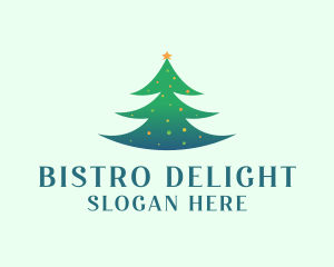 Holiday Christmas Tree logo design