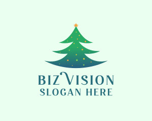 Holiday Christmas Tree logo design