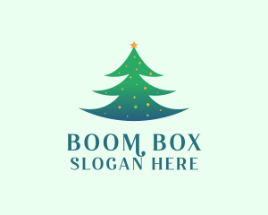 Holiday Christmas Tree logo design