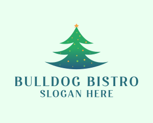 Holiday Christmas Tree logo design