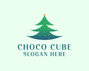 Holiday Christmas Tree logo design