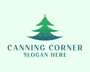 Holiday Christmas Tree logo design