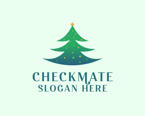 Holiday Christmas Tree logo design