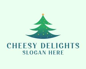 Holiday Christmas Tree logo design