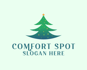 Holiday Christmas Tree logo design