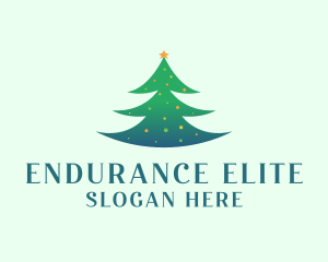 Holiday Christmas Tree logo design