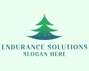 Holiday Christmas Tree logo design