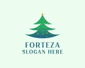 Holiday Christmas Tree logo design