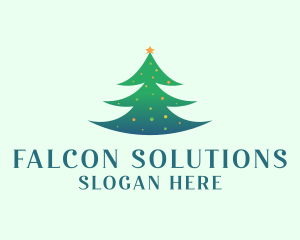 Holiday Christmas Tree logo design