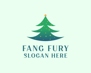 Holiday Christmas Tree logo design