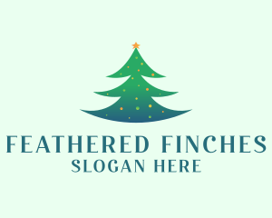 Holiday Christmas Tree logo design