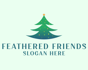 Holiday Christmas Tree logo design