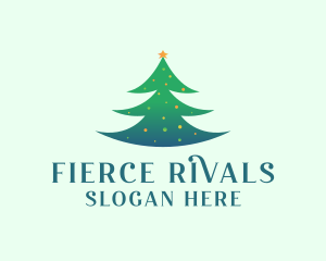 Holiday Christmas Tree logo design