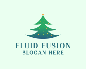 Holiday Christmas Tree logo design