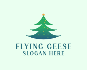 Holiday Christmas Tree logo design