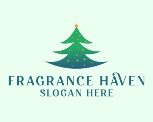 Holiday Christmas Tree logo design