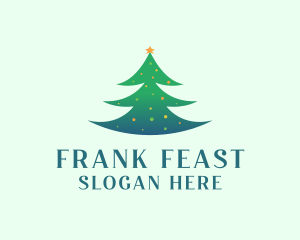 Holiday Christmas Tree logo design