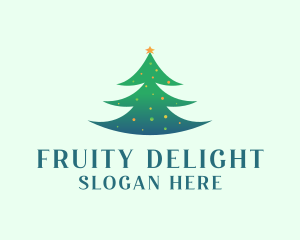 Holiday Christmas Tree logo design