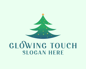 Holiday Christmas Tree logo design