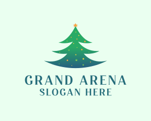 Holiday Christmas Tree logo design