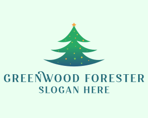 Holiday Christmas Tree logo design