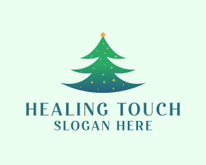 Holiday Christmas Tree logo design