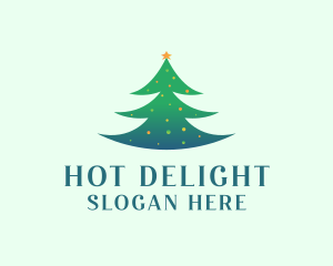 Holiday Christmas Tree logo design