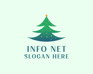 Holiday Christmas Tree logo design