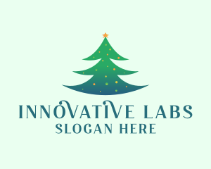 Holiday Christmas Tree logo design