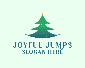 Holiday Christmas Tree logo design