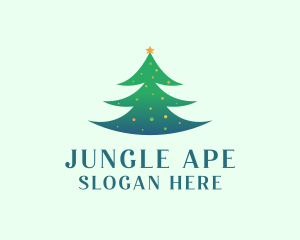 Holiday Christmas Tree logo design