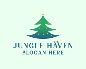 Holiday Christmas Tree logo design